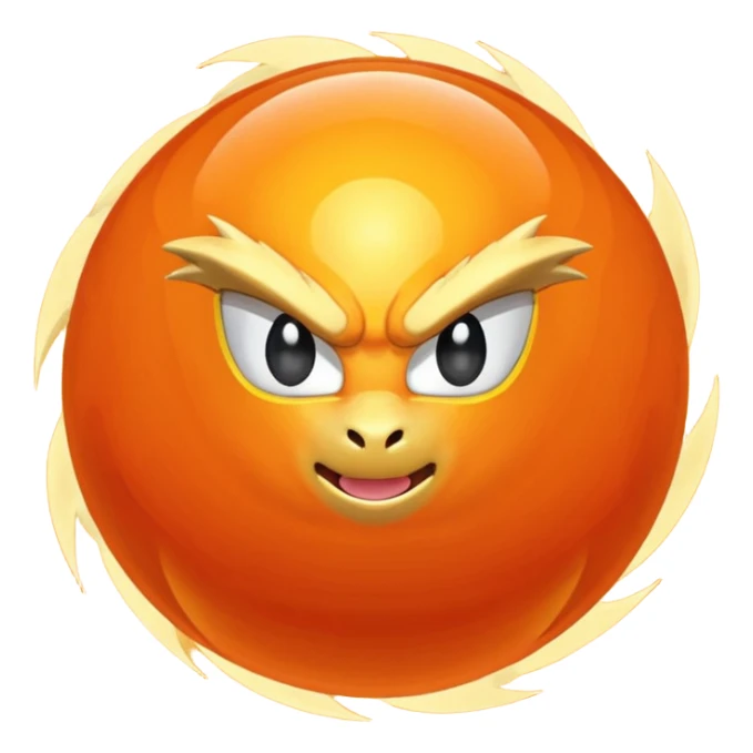 4 star dragon ball from dragon ball z sticker