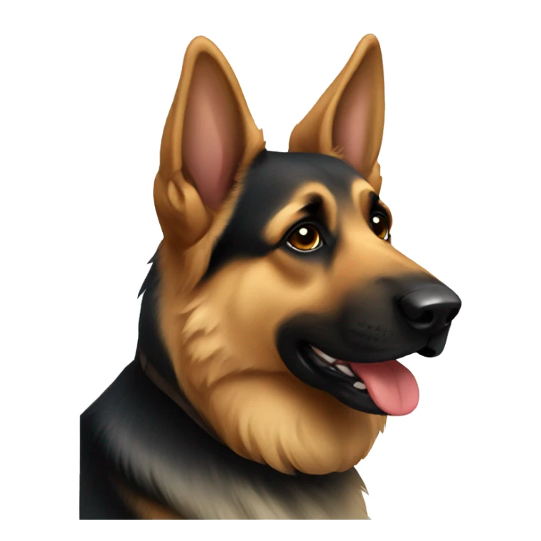 German shepherd  sticker