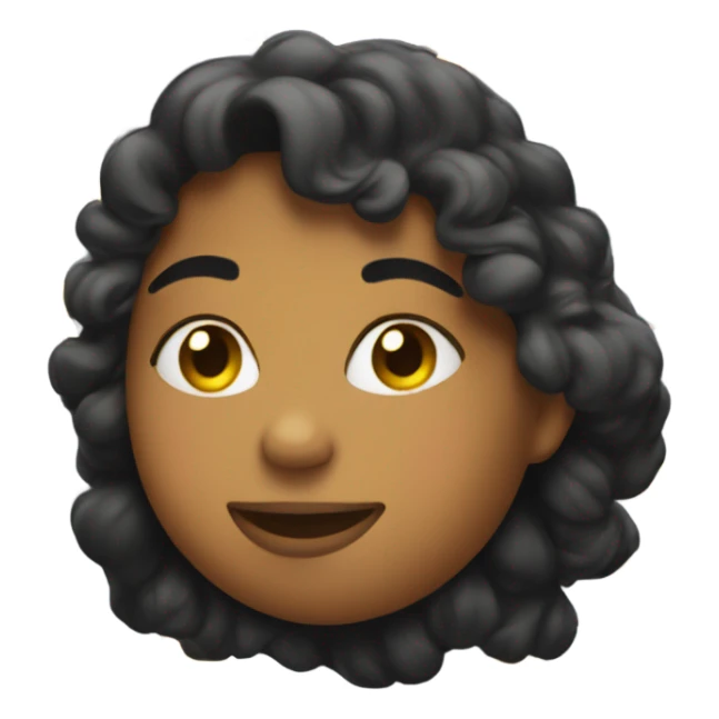 Kissy face with stars sticker