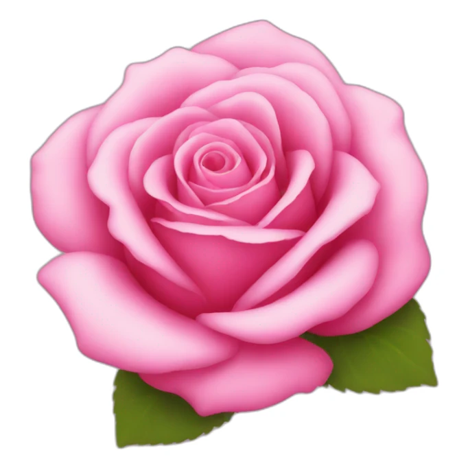 Pink rose  sticker