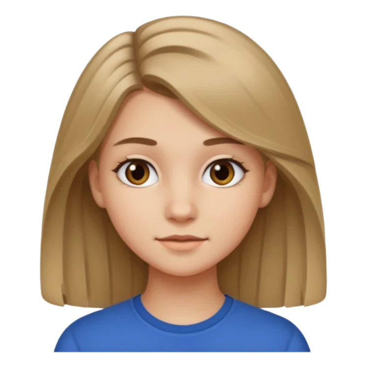 Loira escura menina de 16 anos branquinha sticker