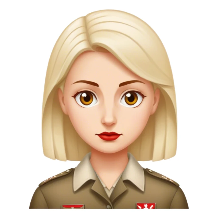 woman polish far-right nationalist sticker