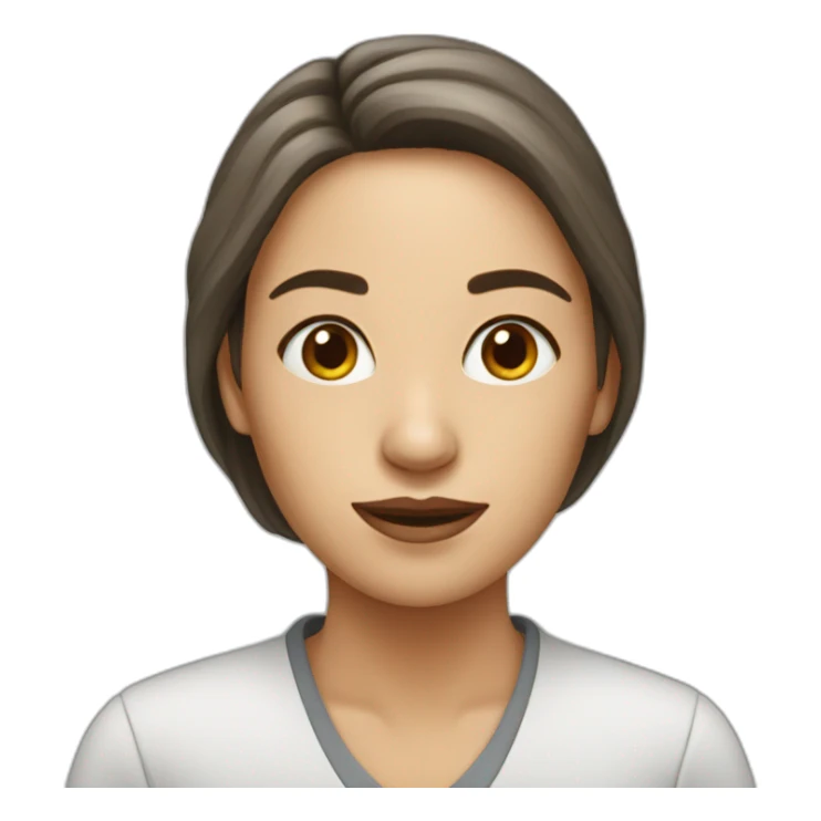 Oecotrophology woman sticker