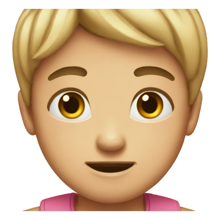 blushing emoji sticker