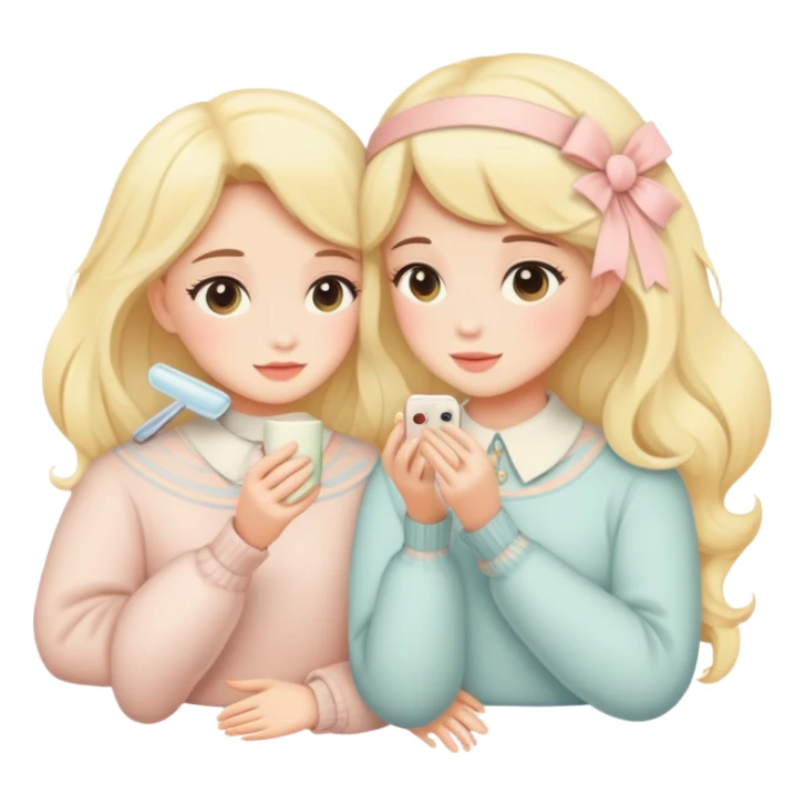 Warm pastels romantic vintage aesthetic  sticker