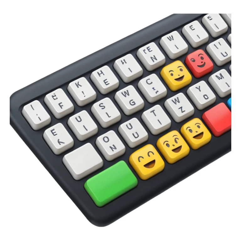 Coole emojis in meiner Tastatur hinzufügen. sticker