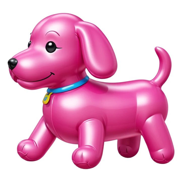  SPAM meat jeff koons style inflatable puppy  art sculpture  sticker