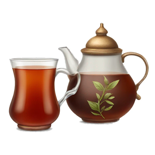 turkish tea sticker