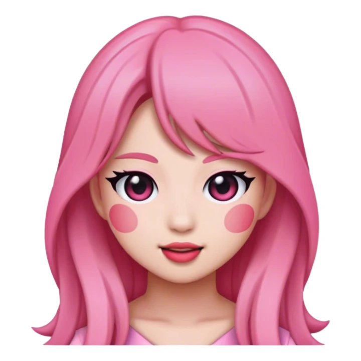 create an emoji of Rose Blackpink sticker