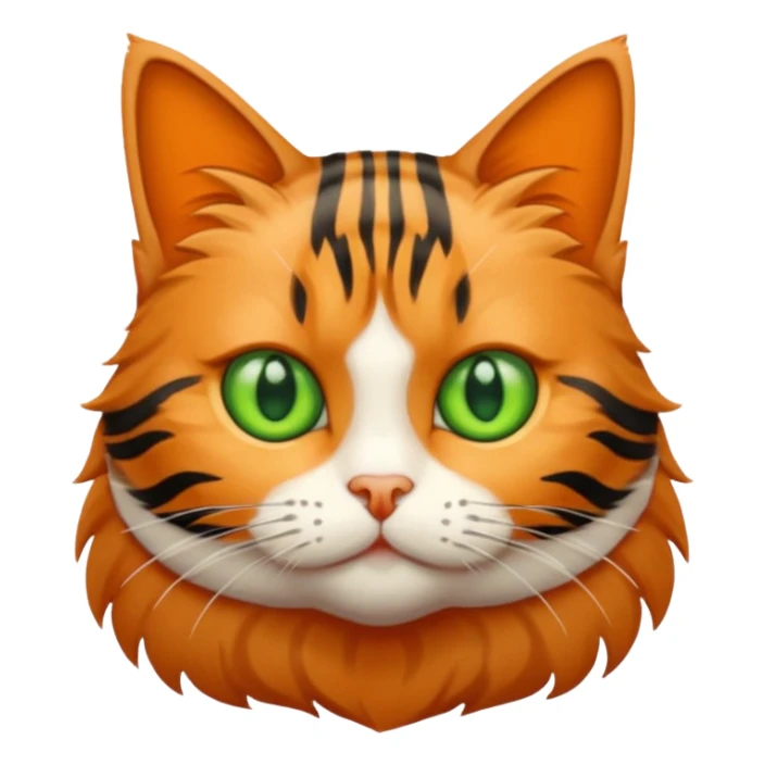 tabby cat sticker