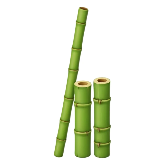 Bamboo stick emoji sticker