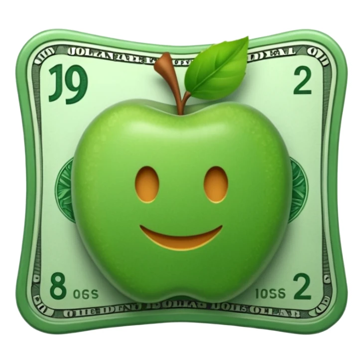 Un billet de monnaie appelé le jollar avec un J sticker