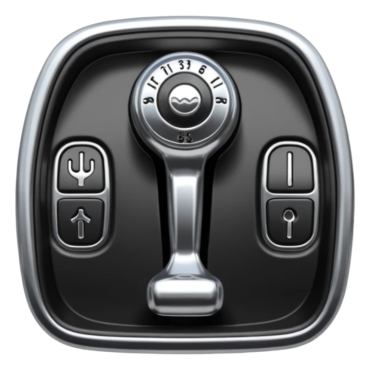 Manual transmission stick shift emoji sticker
