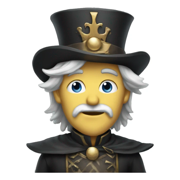 Sigurd with a tophat sticker