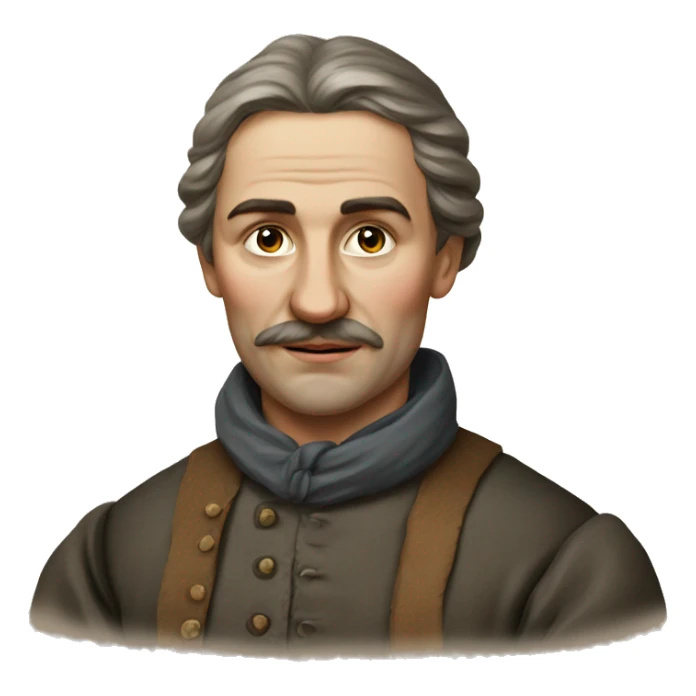 19th century peasants from Russia sticker