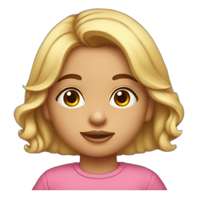 Chico ojos azules, chica morena, bebé y niña de 2 años sticker