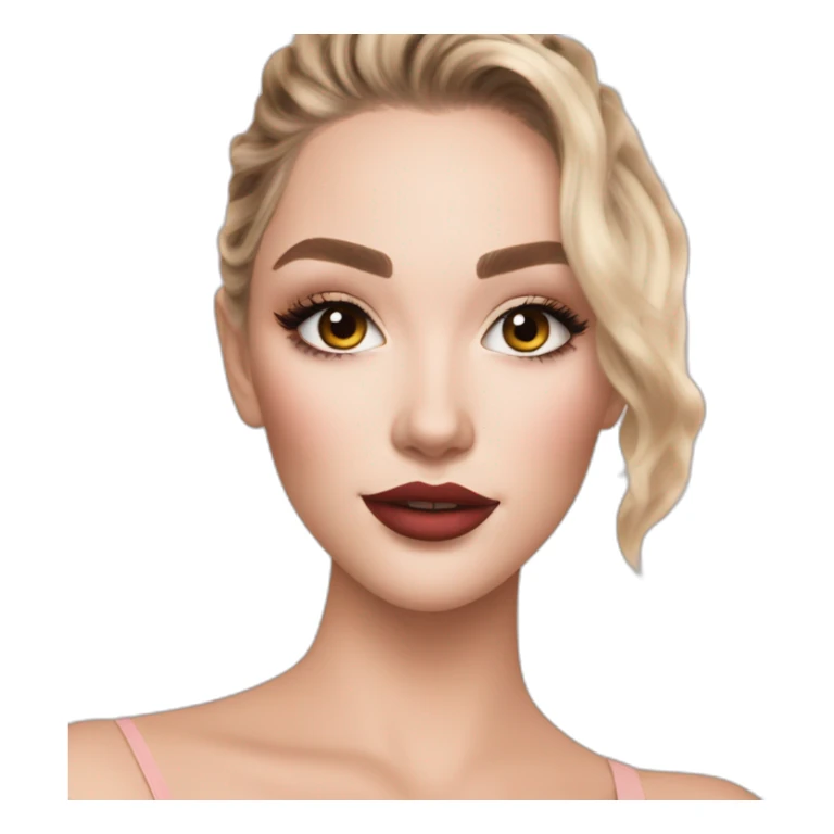 Morgane Makeup french tiktoker sticker