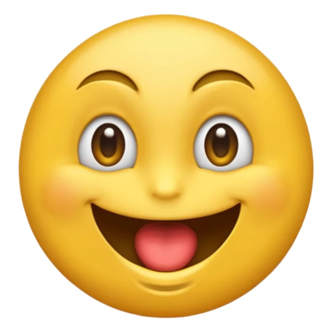 Un emoji heureux qui fait peur sticker