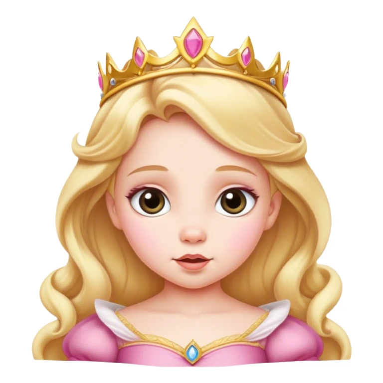 Baby girl Princess aurora sticker