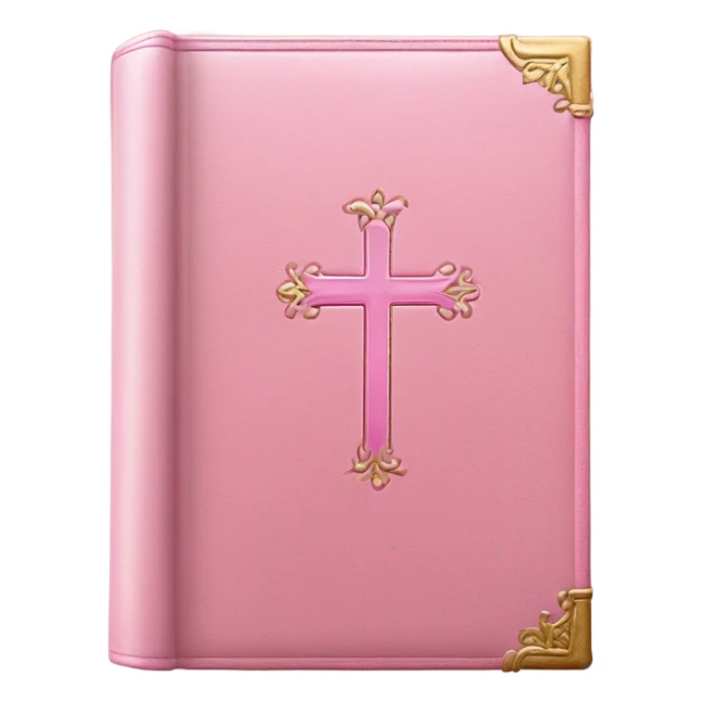 pink bible sticker