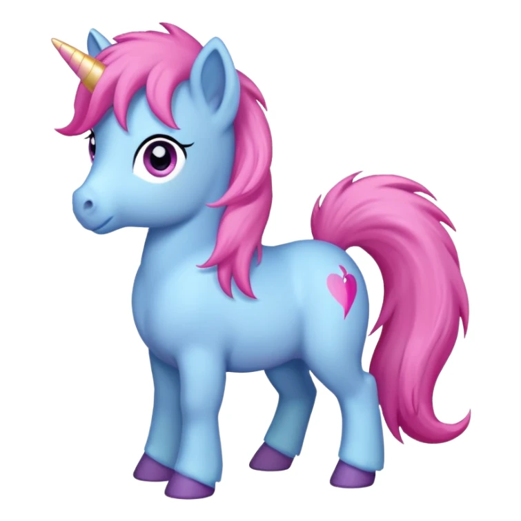 a little pony emoji sticker
