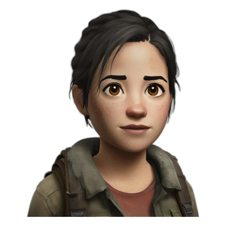 Ellie the last of us part II sticker
