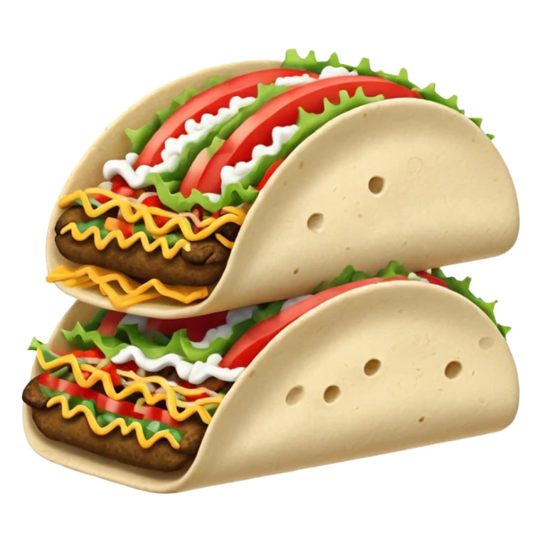 Emoji tacos bleu blanc rouge blue white red tacos emoji sticker