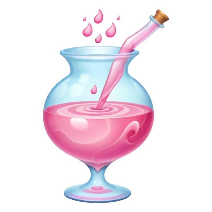 Pink Pastel Love Potion sticker