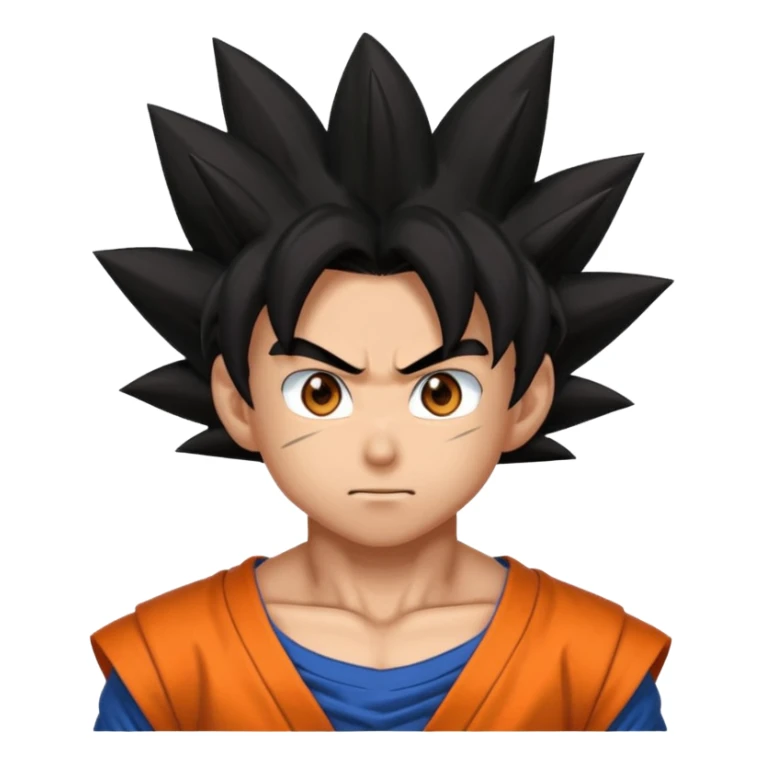Goku MUI with glowy eyes sticker
