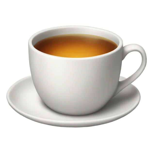 Cup of tea and MacBook  sticker