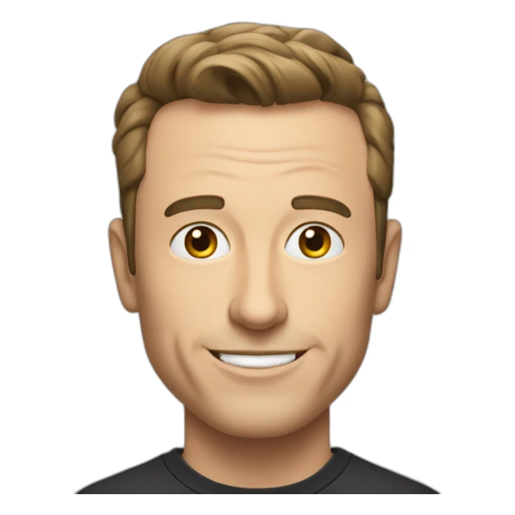 Élon Musk Bill gayes et Jeff besson amis sticker