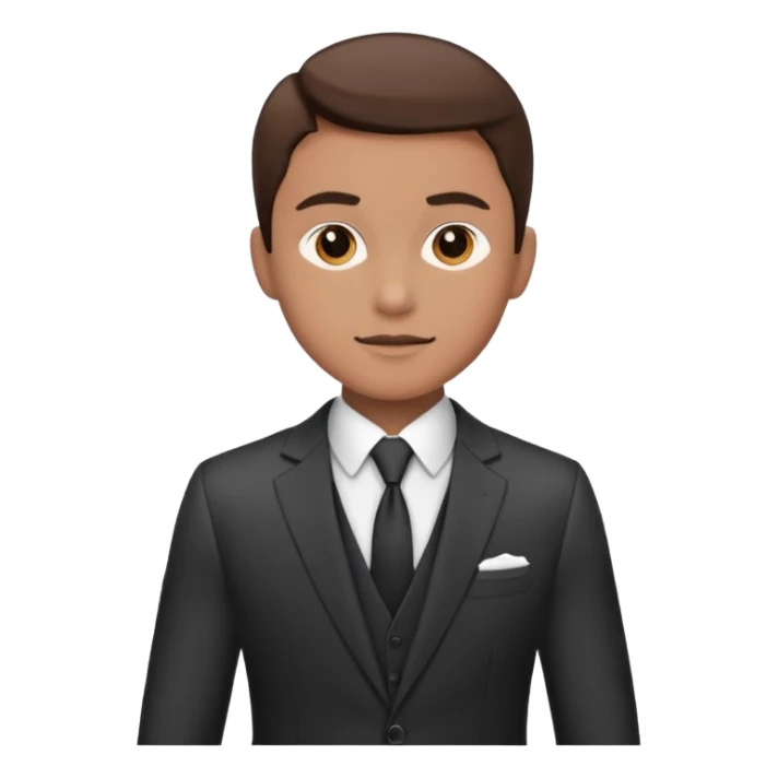 a liittle tired and frustrated entepreneur (only his face). with suit and only a little bit emotional face. young entepreneurs with various suits, but in classic colours. various hair. one person per one emoji. give me a few options. not so tired, more like normal face. not too irritated. sticker