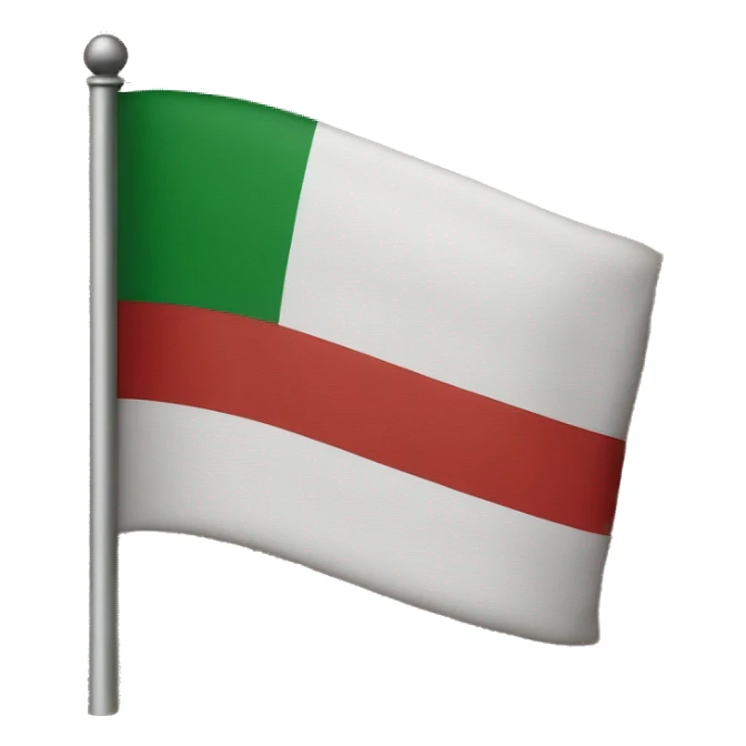 Italian American flag  sticker