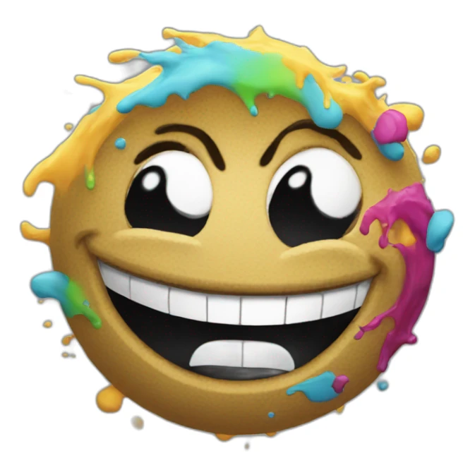 graffiti of the words "good game" sticker