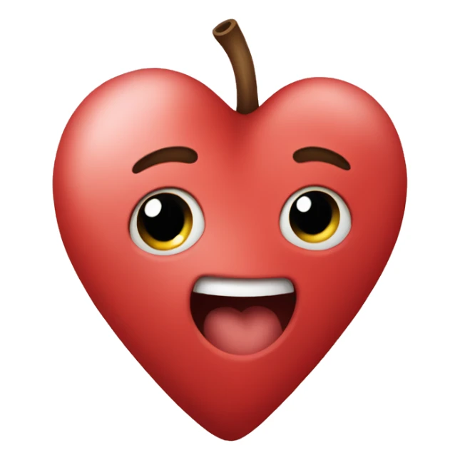 Healthy heart sticker