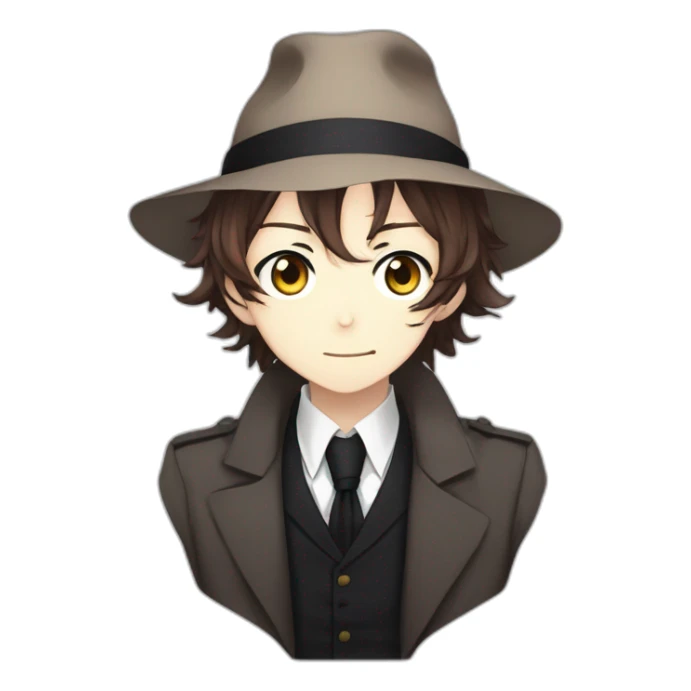 Chuuya Nakahara from "Bungou Stray Dogs" sticker