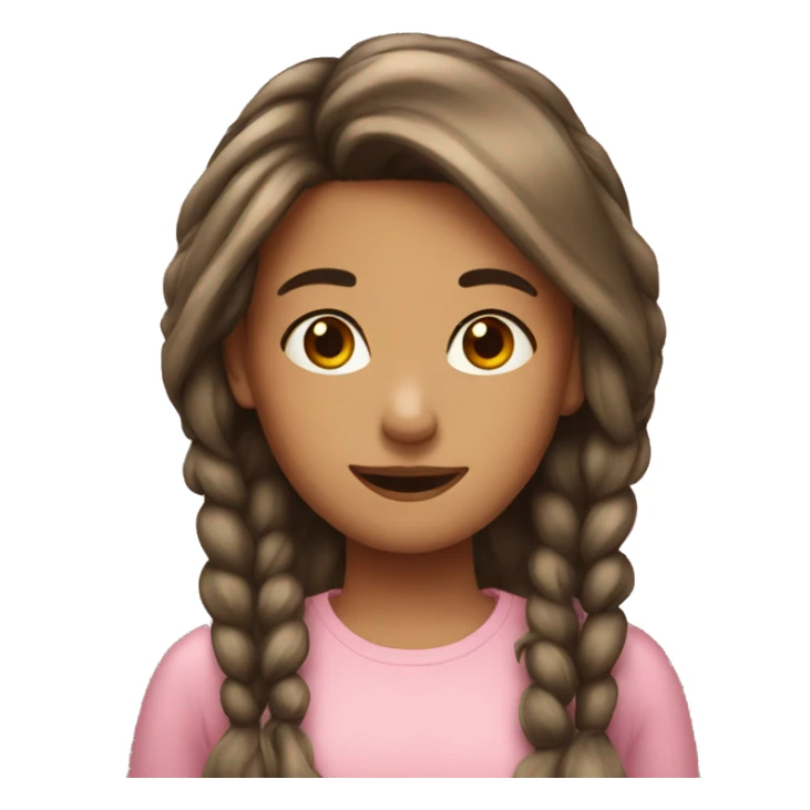 A girl with her best friend  sticker