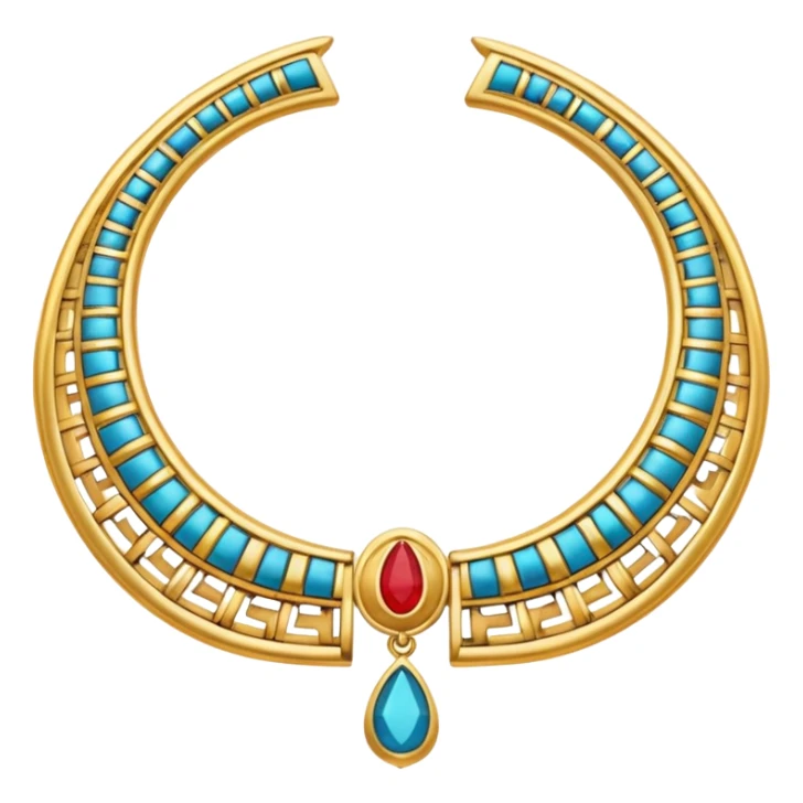 Egyptian takı with Gold Details sticker