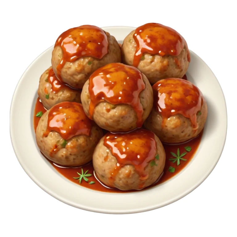 Polpette di tacchino al forno sticker