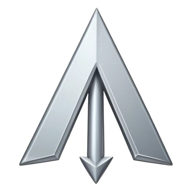arrow up sticker