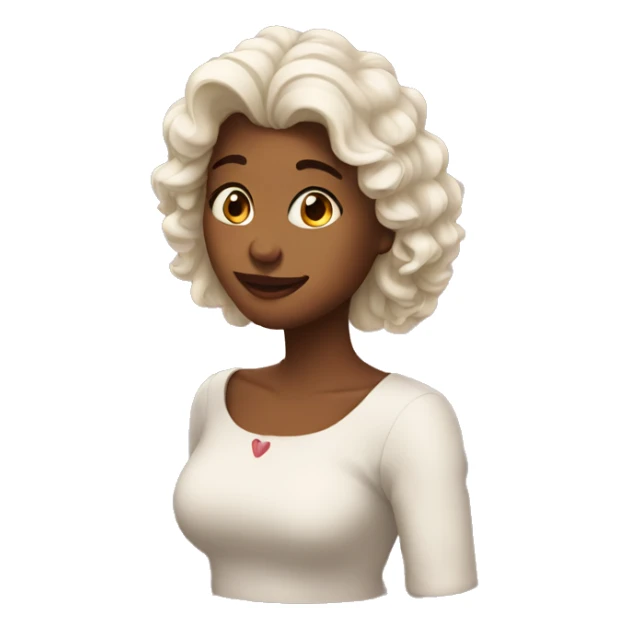 woman in love sticker