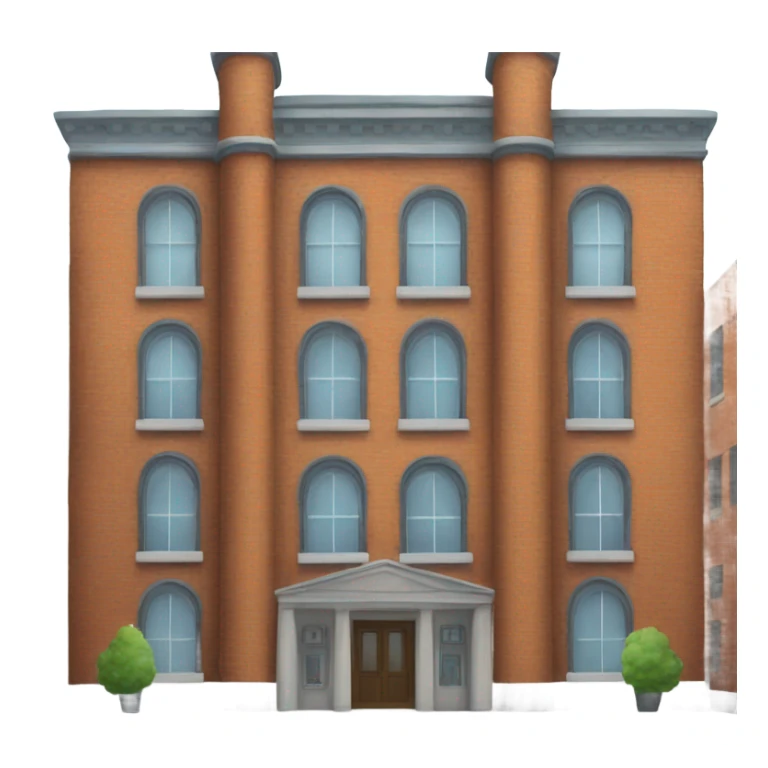 A lively building that says gar on it sticker