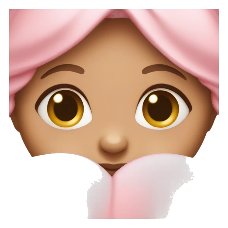 baby pink heart emoji  sticker