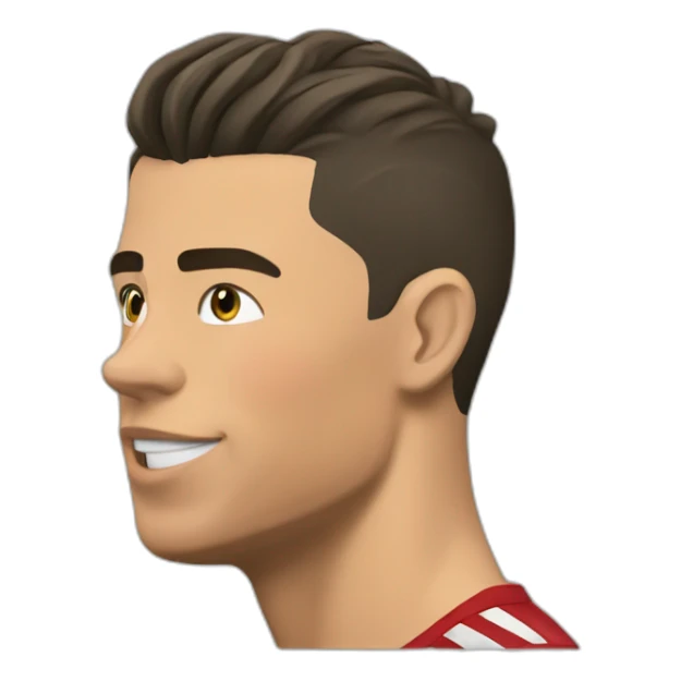 Cristiano Ronaldo kiss sticker