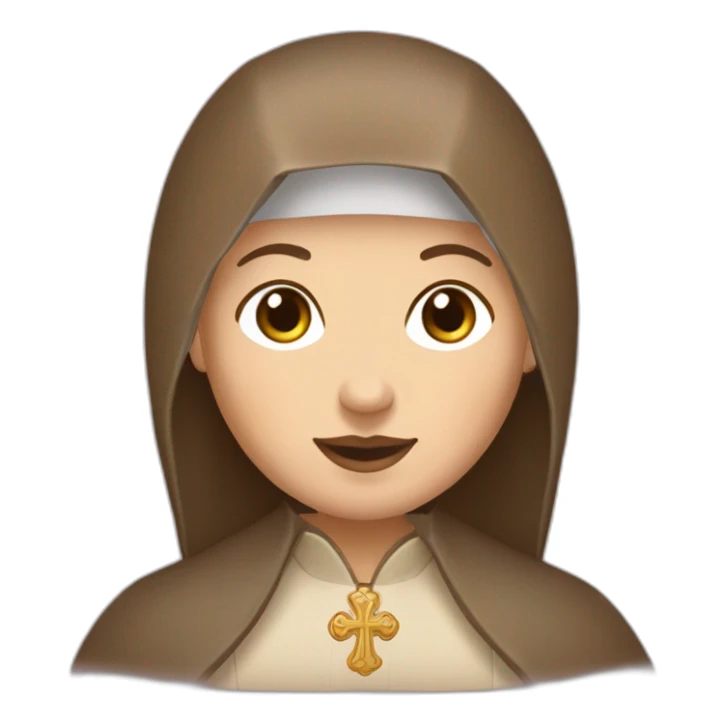 Saint therese of liseaux sticker