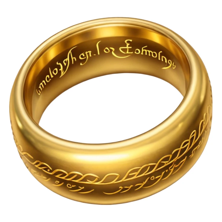 ring of lord of the rings emoji sticker