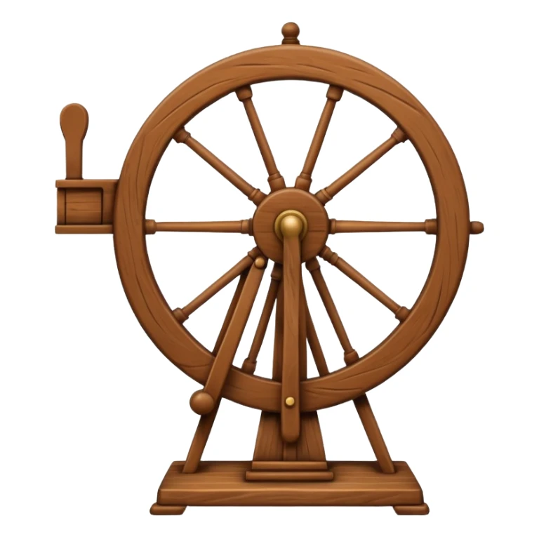 I want a traditional spinning wheel. sticker