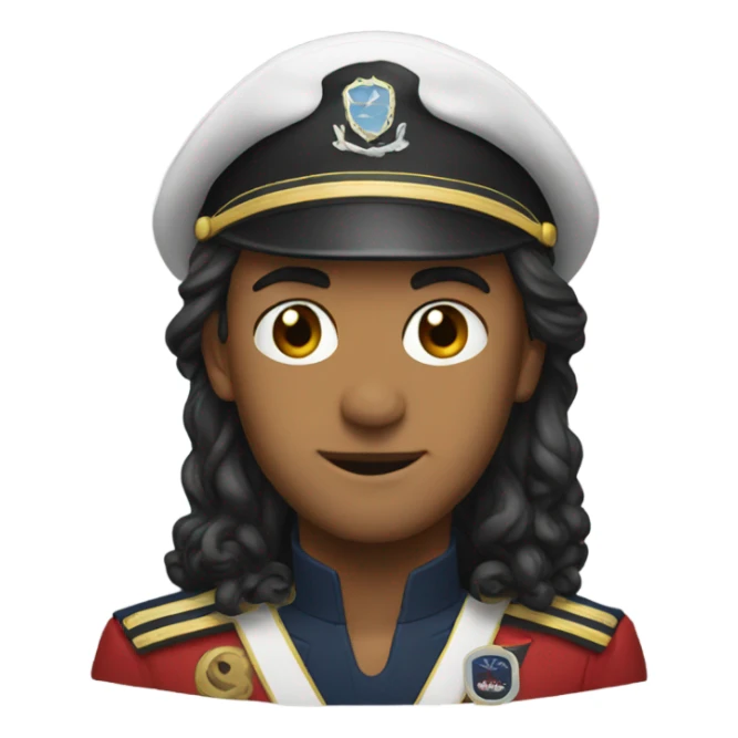 I I captain sticker