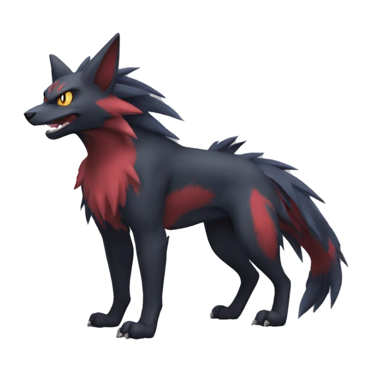 Nargacuga-Litten-Zoroark full body sticker