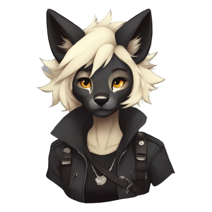 Edgy sharp anthro furry by Falvie, LiLaiRa, griffsnuff, AngieWolf sticker